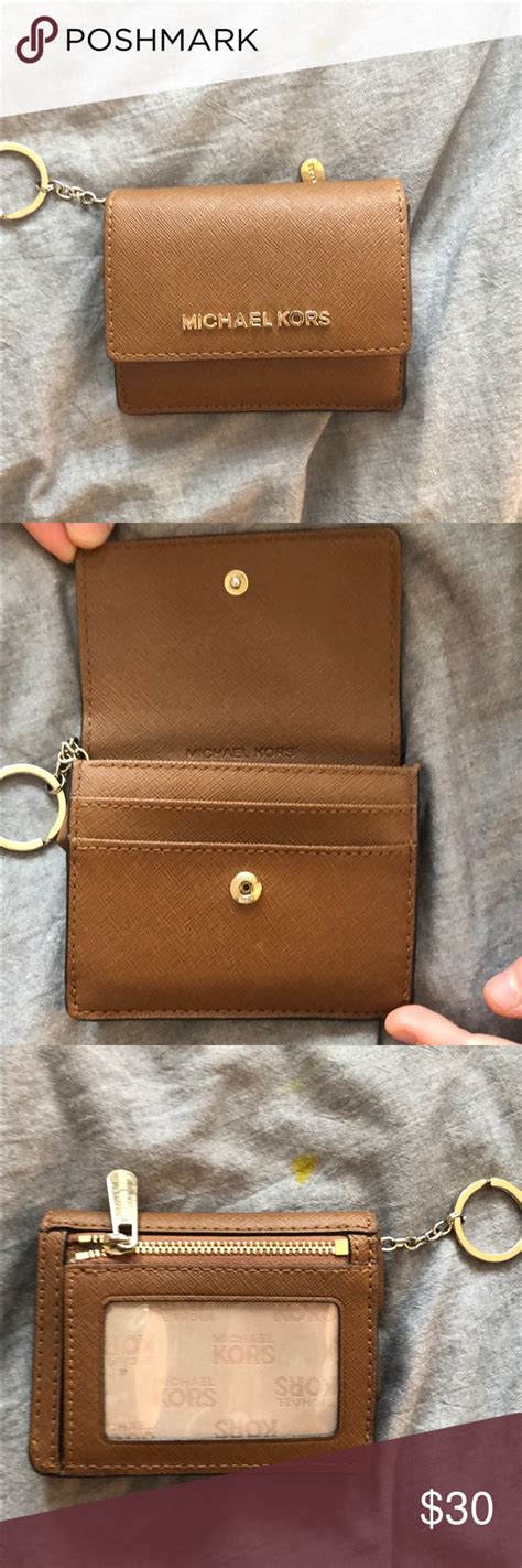 michael kors keychain wallet|Michael Kors handbag keychain.